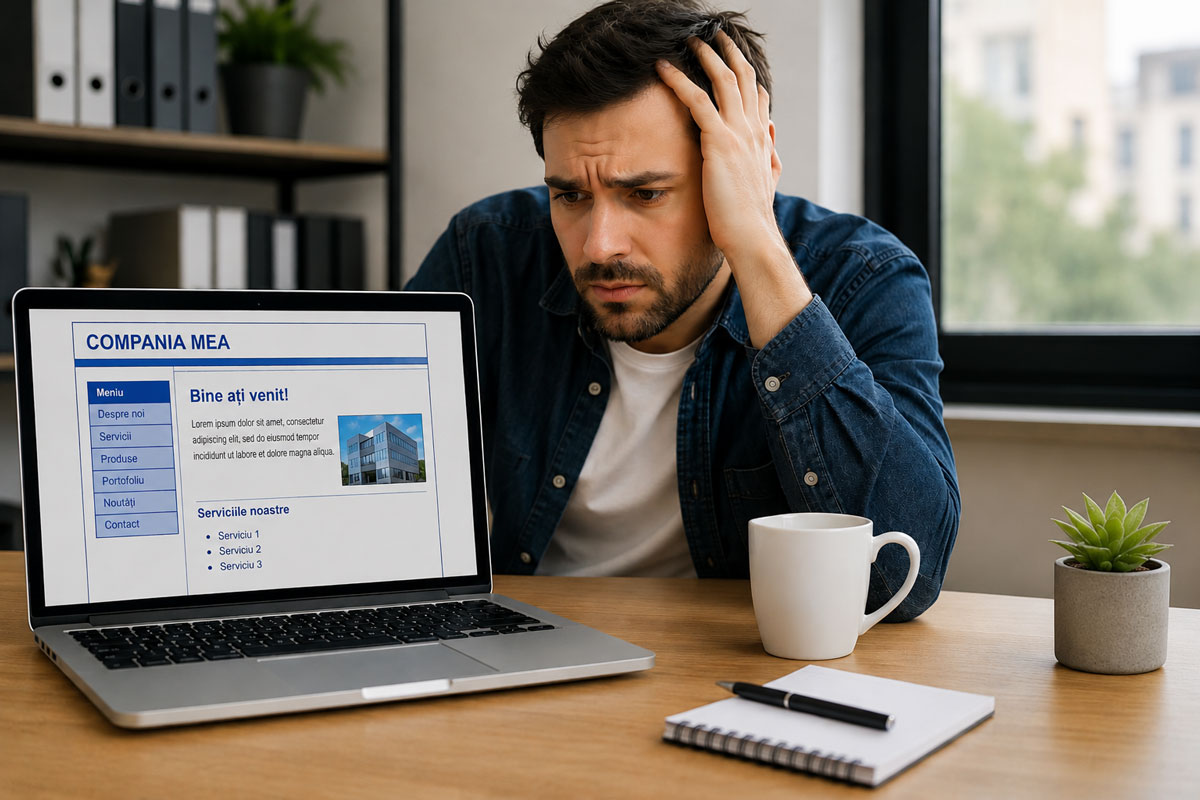 10 semne că firma ta are nevoie de un site nou