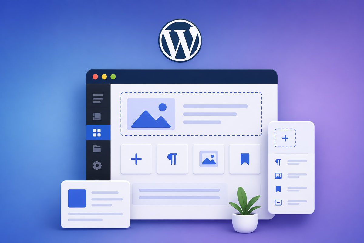 Importanța șabloanelor în WordPress: Cum te ajută Gutenberg să construiești un website modern