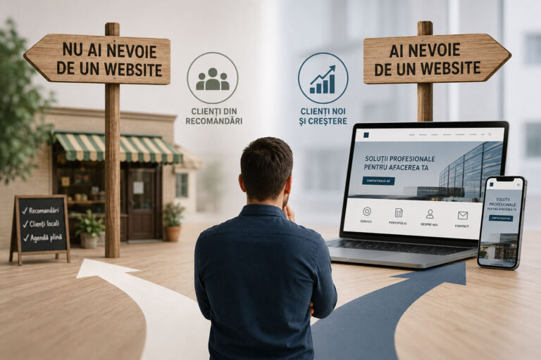 Un website nu este obligatoriu pentru orice afacere